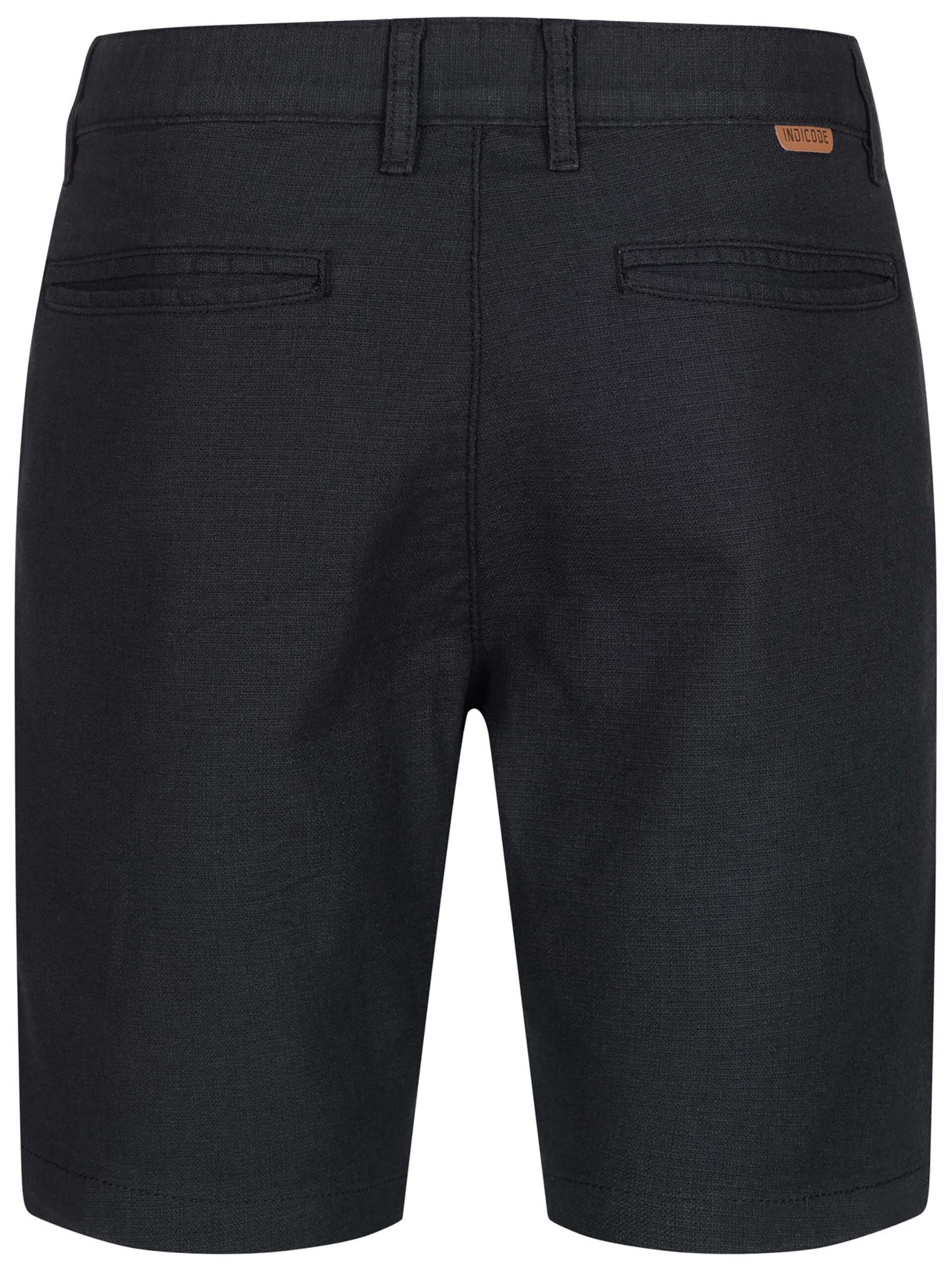INDICODE JEANS Regular Hose  'B799 ' in Schwarz