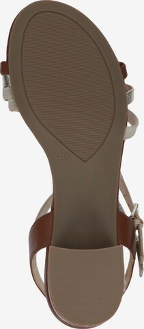 CAPRICE Sandalen met riem in Beige