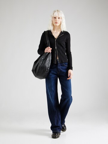 Calvin Klein Jeans Strickjacke in Schwarz