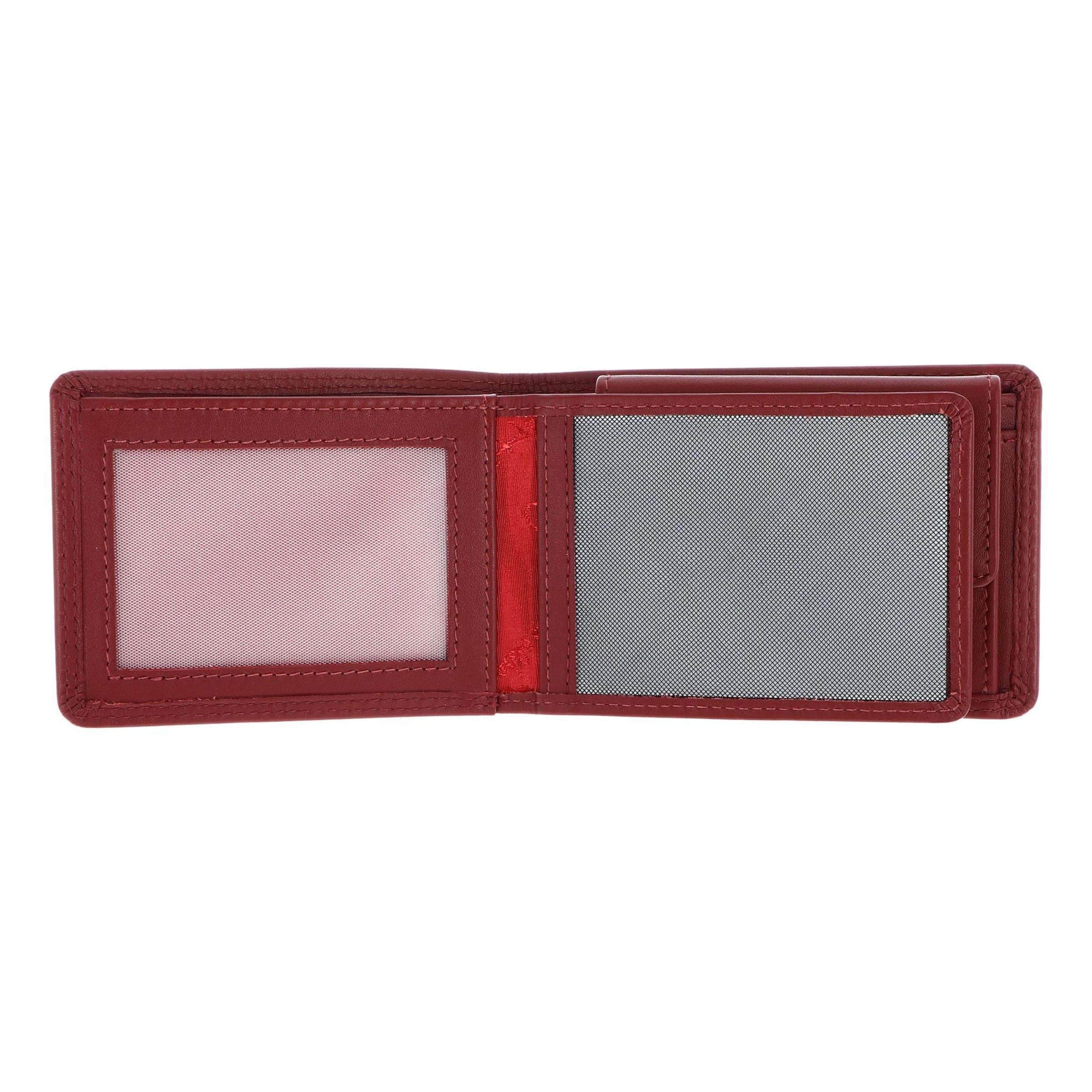 GOLDEN HEAD Wallet in Red