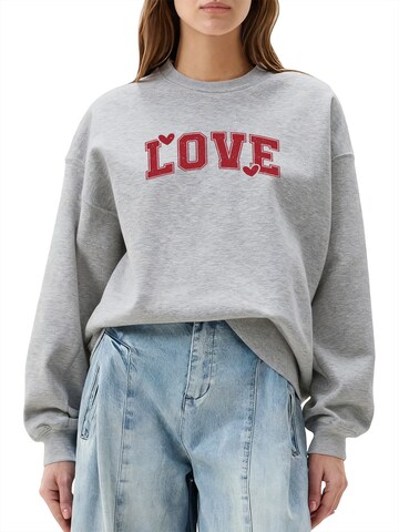 GORHEY - Sudadera en gris: frente