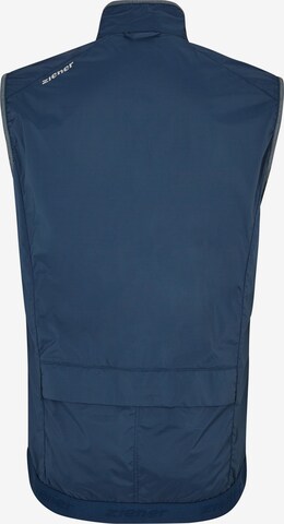 ZIENER Sports Vest 'NECHAMUS' in Blue