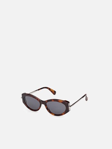 Max Mara - Gafas de sol 'Maxmara MM0167 Shiny bordeaux 54/16/140 Women Sunglasses' en marrón: frente