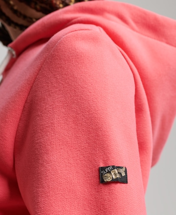 Superdry - Sweatshirt em rosa