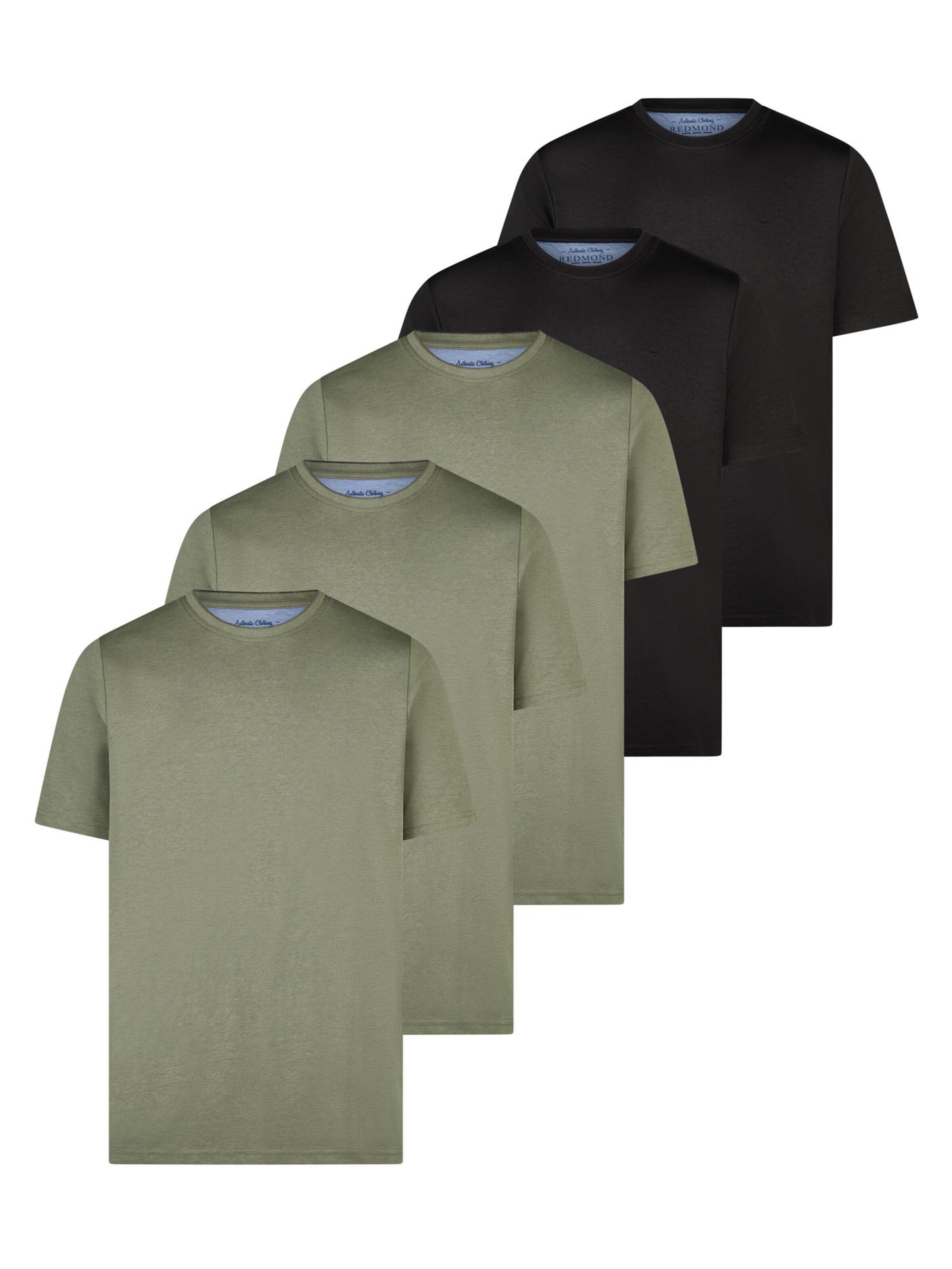 redmond Shirt 'Basic' in Green: front