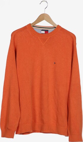 TOMMY HILFIGER Pullover L in Orange: predná strana