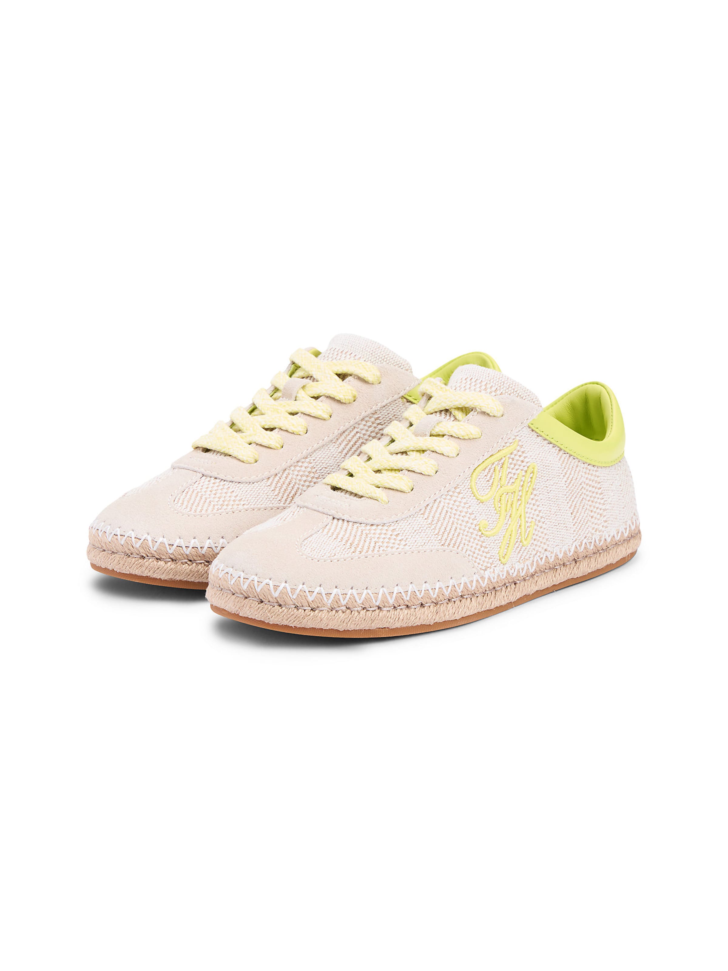 Baskets basses 'Heritage' TOMMY HILFIGER en beige