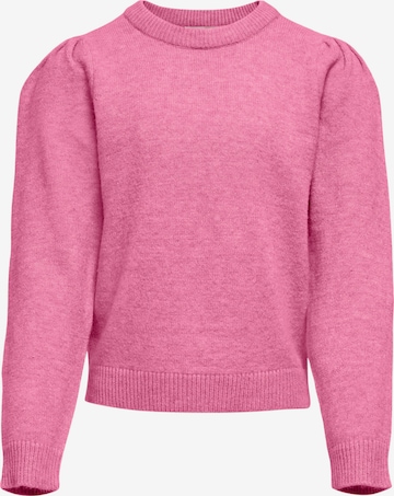 KIDS ONLY - Pullover em rosa: frente