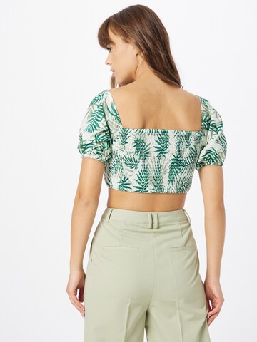 Nasty Gal Shirt in Green