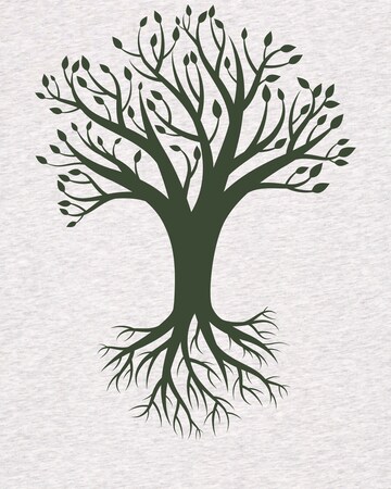 T-shirt ' Baum ' Watapparel en blanc