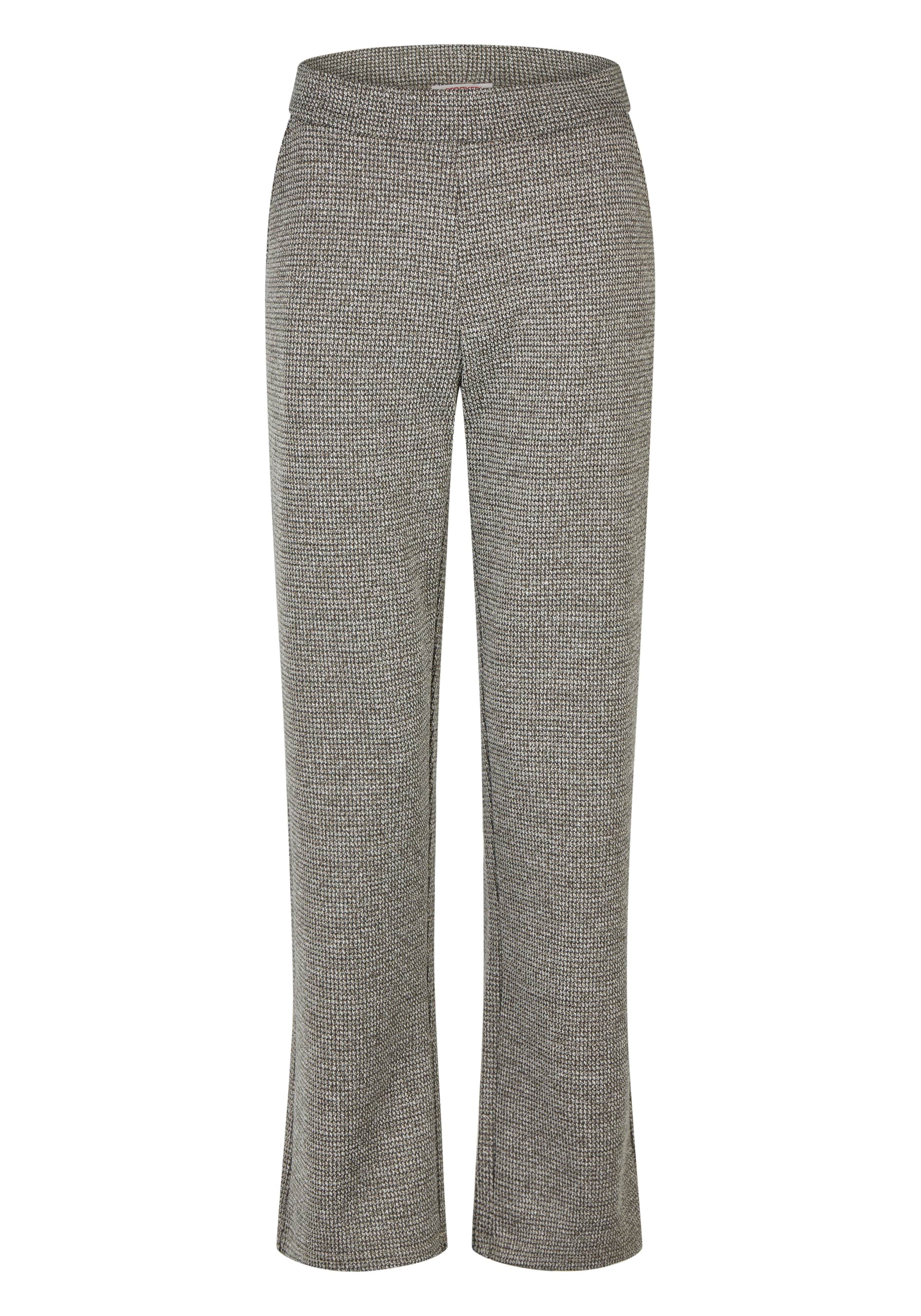 STOOKER WOMEN Loosefit Hose in Grau: Vorderseite