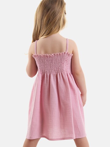 Denokids Dress 'Flowers Muslin' in Pink