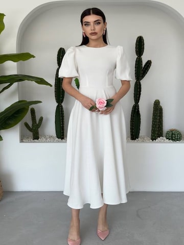 WOMAN VISION Kleid in Weiß