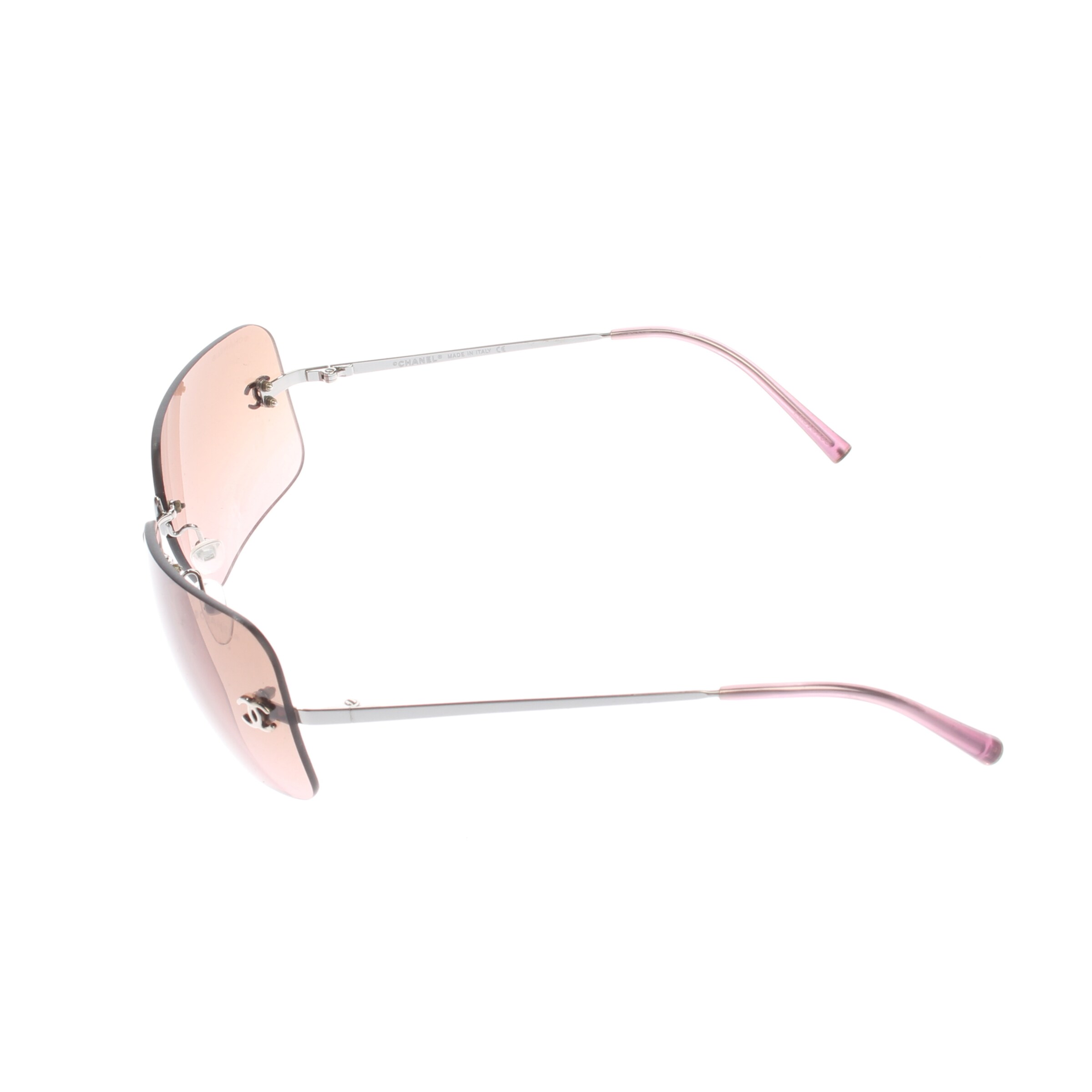 CHANEL Sunglasses in One size in Silver