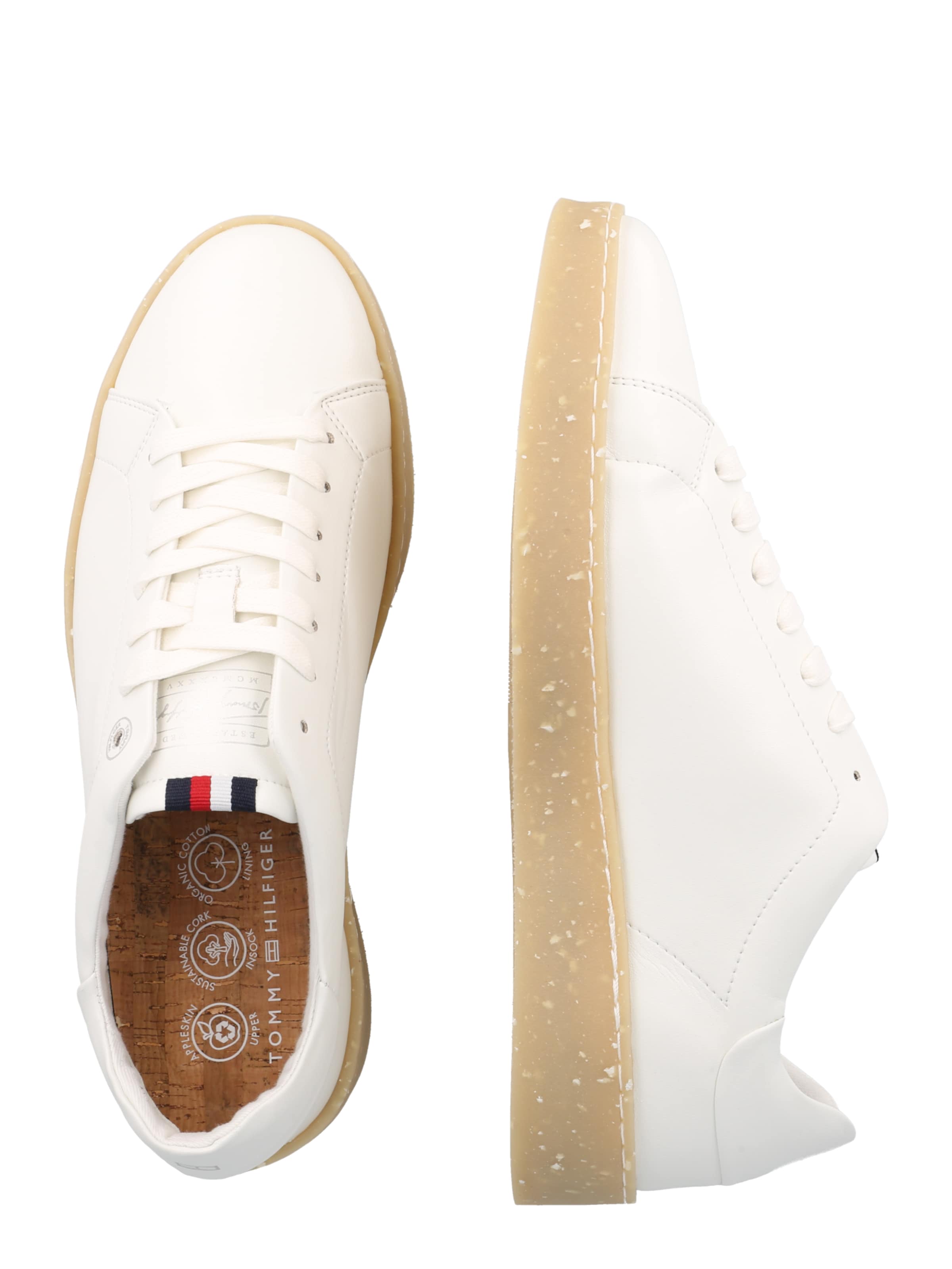 Männer Sneaker TOMMY HILFIGER Sneaker in Weiß - XW81031 Männer Sneaker TOMMY HILFIGER Sneaker in Weiß - XW81031