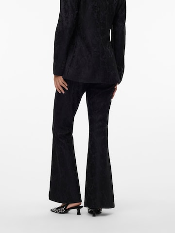 évasé Pantalon à pince 'VMScarly' VERO MODA en noir