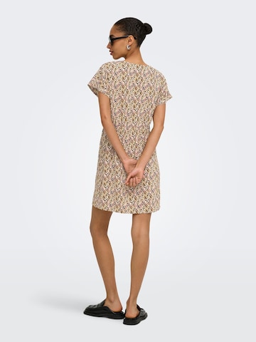 ONLY Kleid 'ONLMette' in Gold
