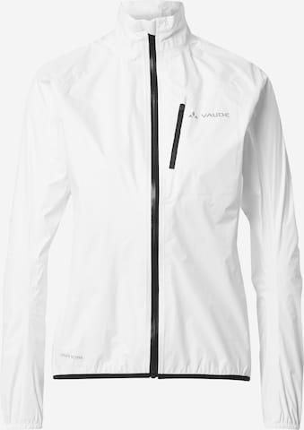 VAUDE Outdoor Jacket 'Drop III' in White: front