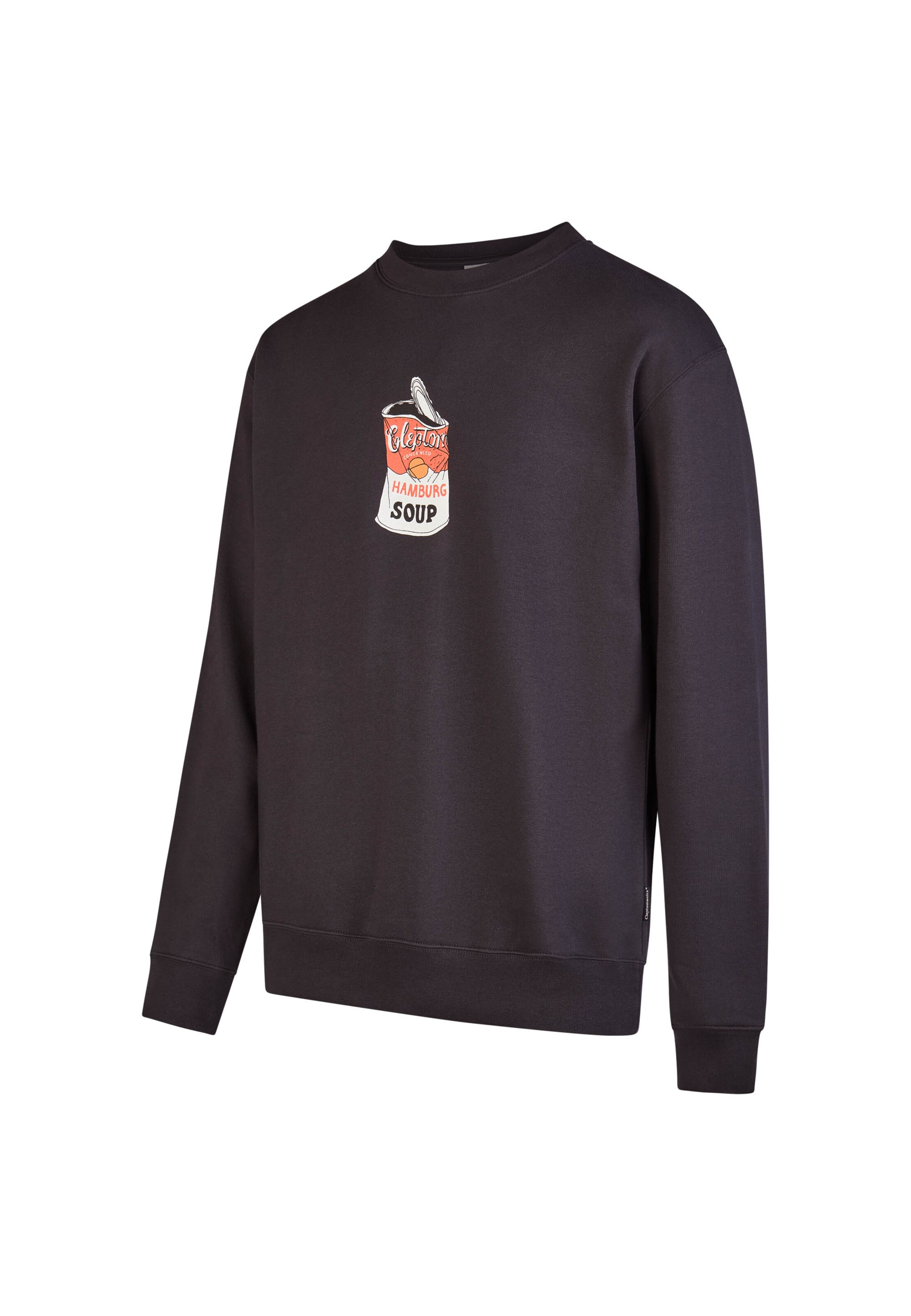 Cleptomanicx Sweatshirt 'Hamburg Soup' in Blue