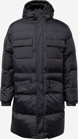 BRAVE SOUL Winter jacket in Black: front