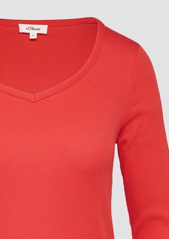 s.Oliver Shirt in Rood