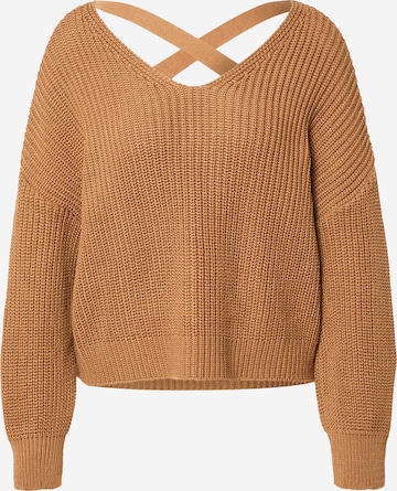 ABOUT YOU Sweater 'Liliana' in Beige: front