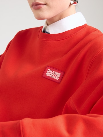 sarkans MADS NORGAARD COPENHAGEN Sportisks džemperis