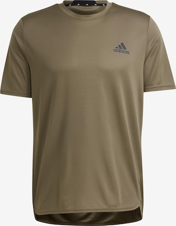 ADIDAS SPORTSWEAR Performance Shirt 'D4M' in Green: front