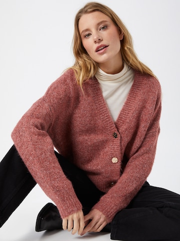 ONLY Knit Cardigan 'Zoey' in Red