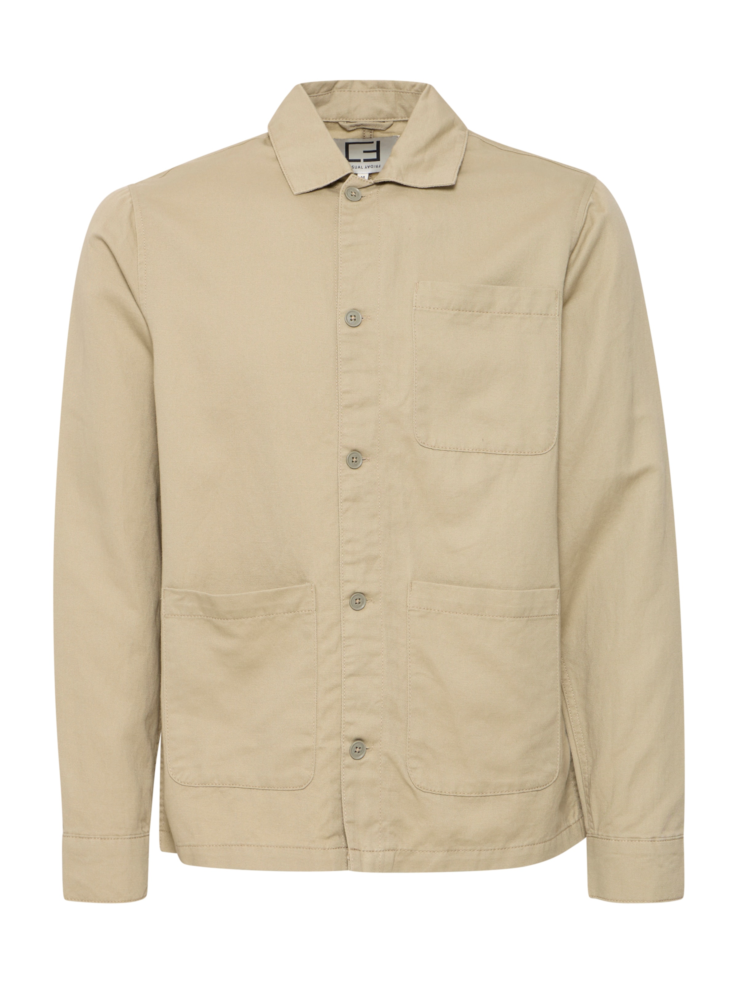 Casual Friday Jacke 'CFNORRIS' in Braun: Vorderseite