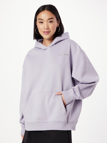 Calvin Klein Jeans Sweatshirt in Lila: Vorderseite