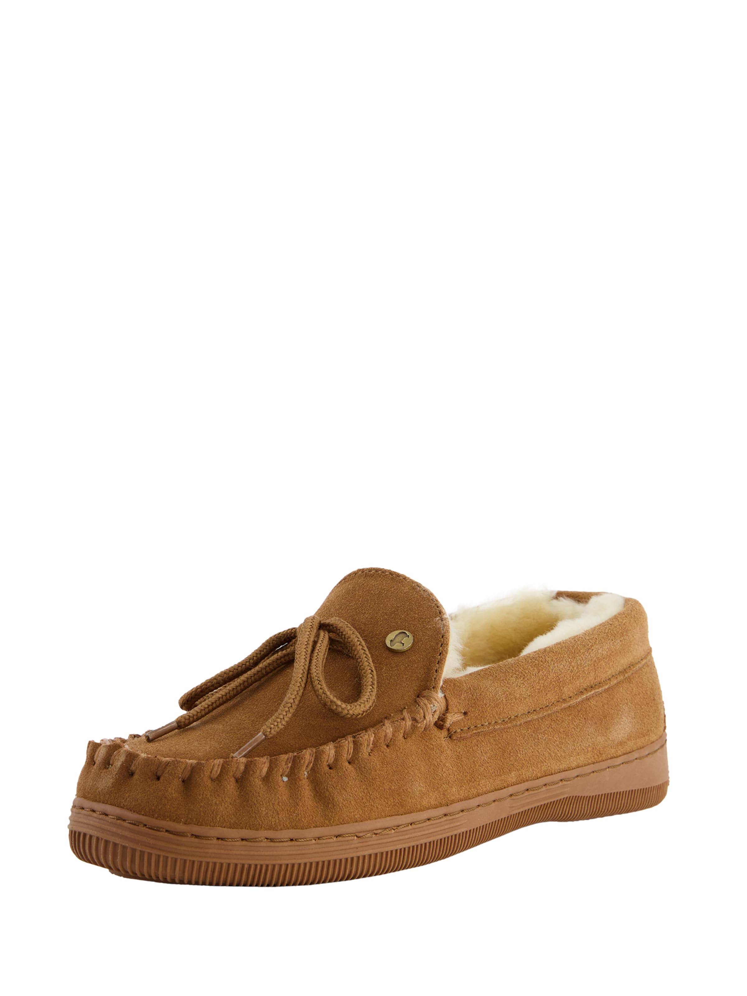 Pantoufle 'Koala' Warmbat en marron : devant