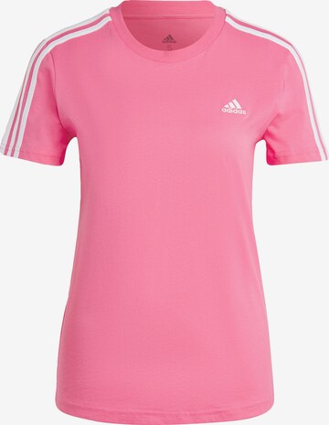 Maglietta 'Essentials' di ADIDAS SPORTSWEAR in rosa: frontale