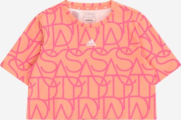 ADIDAS SPORTSWEAR Funktionsshirt 'Brand Love Print  ' in Pink: predná strana