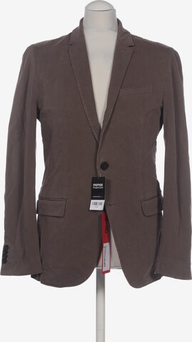 HUGO Suit Jacket in M in Brown: front