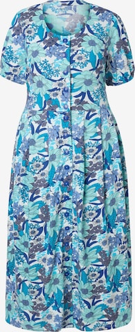 Ulla Popken Dress in Blue: front