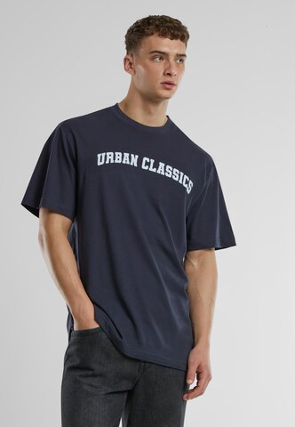 Maglietta di Urban Classics in blu: frontale