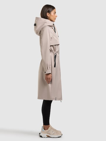 khujo Between-Seasons Coat 'Pinax2' in Beige