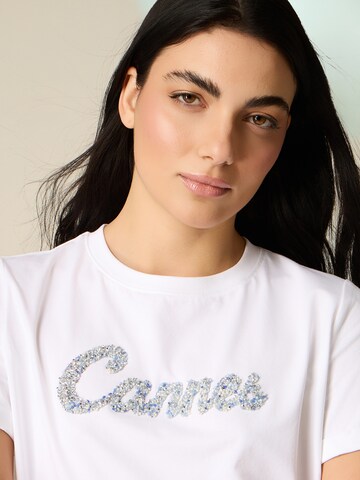 T-shirt oltre en blanc