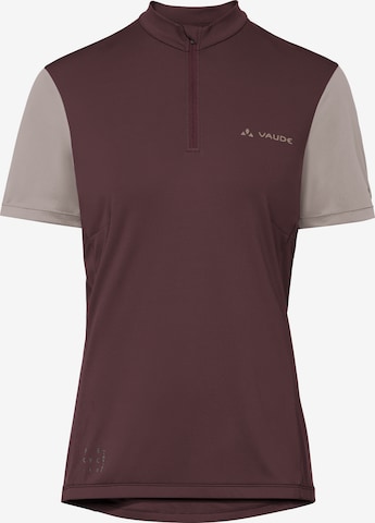 VAUDE Tricot 'Matera' in Bruin: voorkant