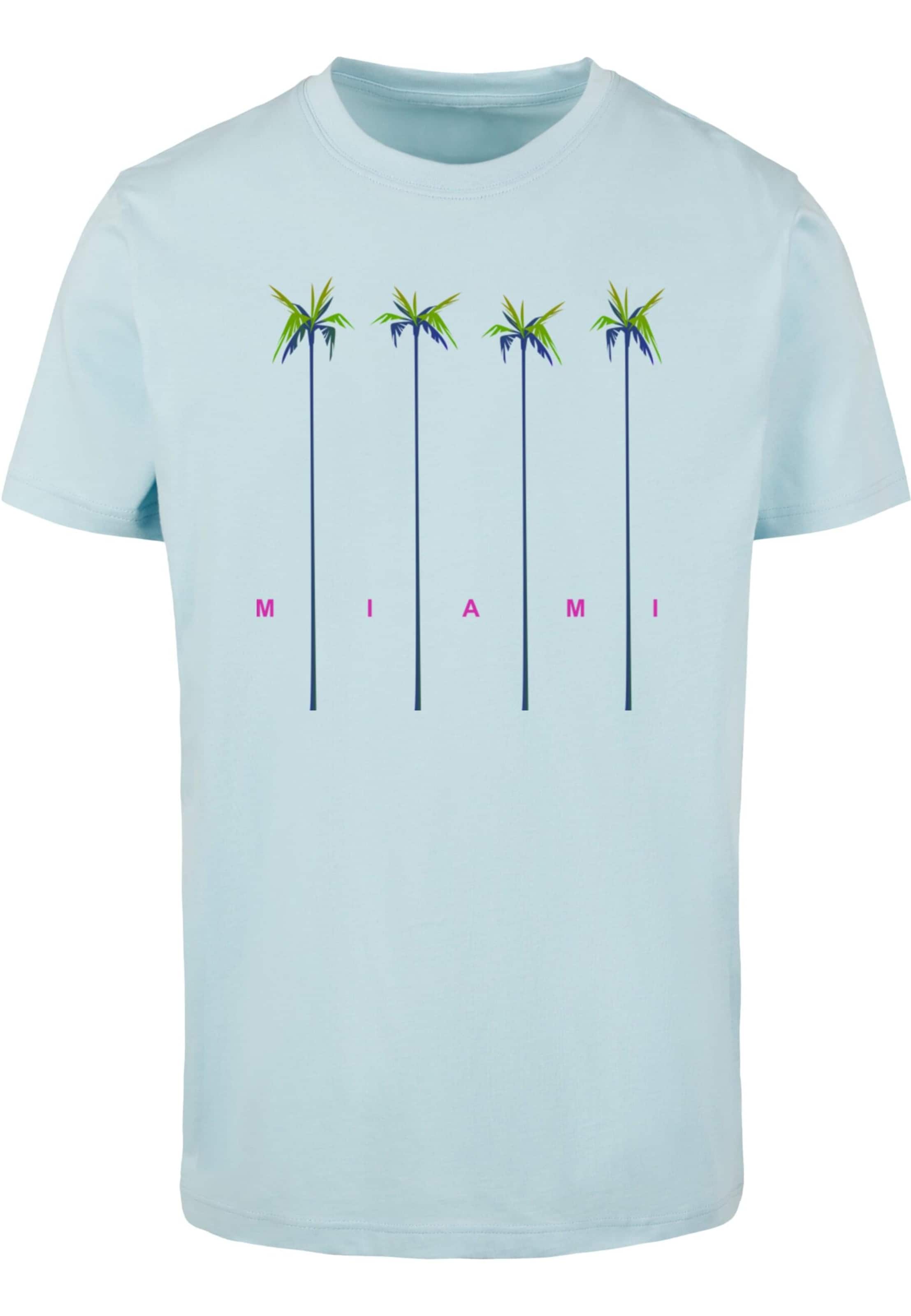 T-Shirt 'Miami' MT Men en bleu : devant