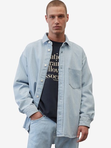 Veste mi-saison Marc O'Polo DENIM en bleu : devant