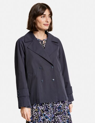 GERRY WEBER Between-Seasons Coat in Blue: front