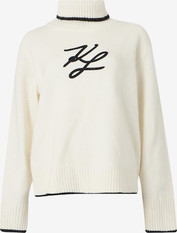 Karl Lagerfeld - Pullover em branco: frente