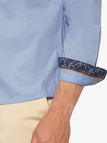 BABISTA Regular fit Button Up Shirt 'Matias' in Blue