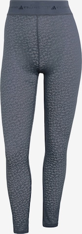 ADIDAS BY STELLA MCCARTNEY - Skinny Pantalón deportivo 'aSMC 7/8 Lace' en gris: frente