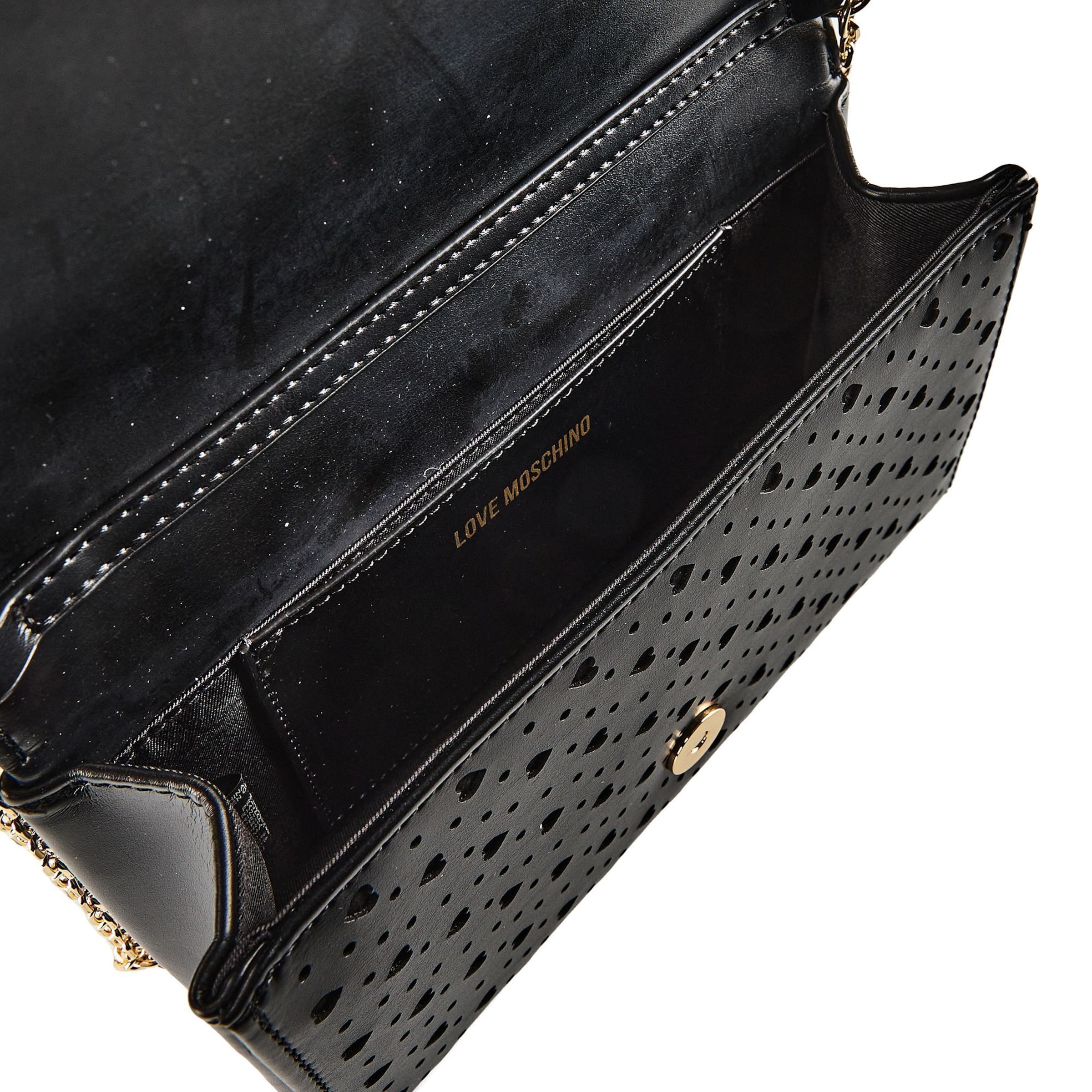 Sac à bandoulière 'Smart' Love Moschino en noir