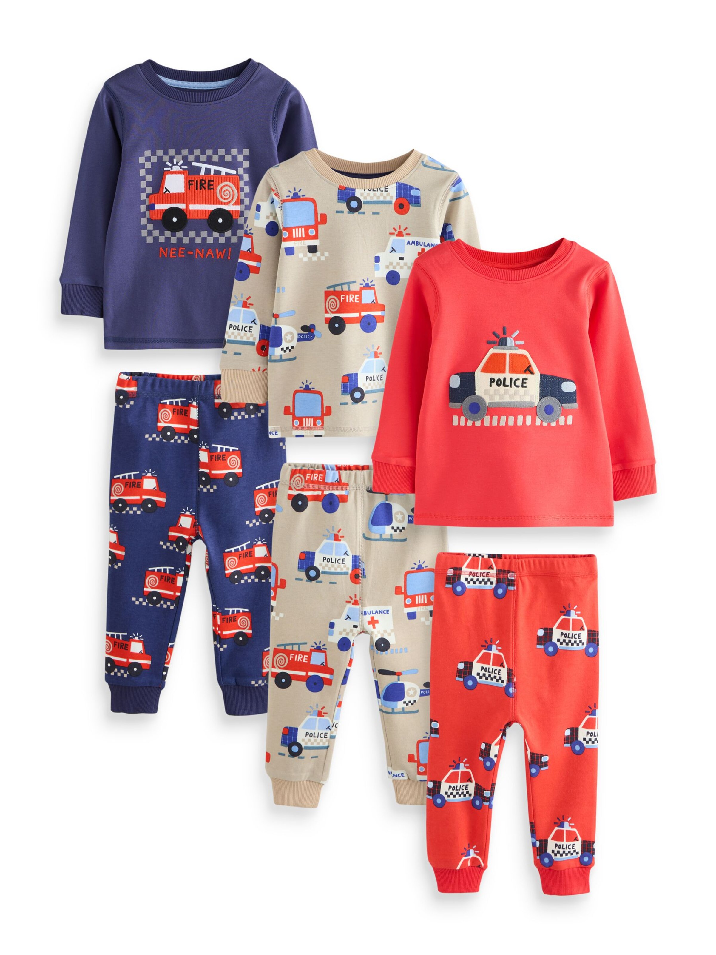Next - Pijama em bege: frente