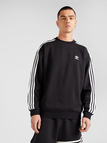 ADIDAS ORIGINALS Sweatshirt 'Adicolor' in Black: front