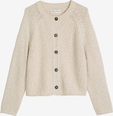 Cardigan Marc O'Polo en beige : devant